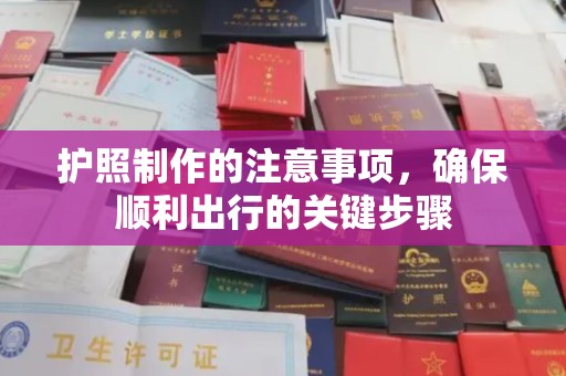 宜春护照制作的注意事项，确保顺利出行的关键步骤