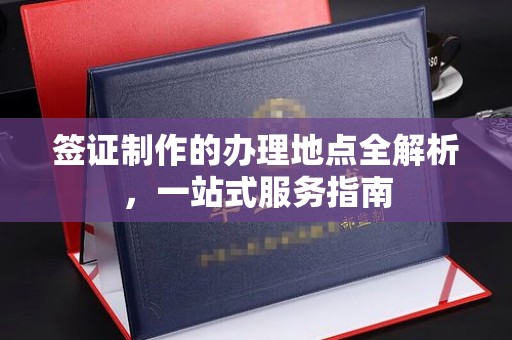 宜春签证制作的办理地点全解析，一站式服务指南