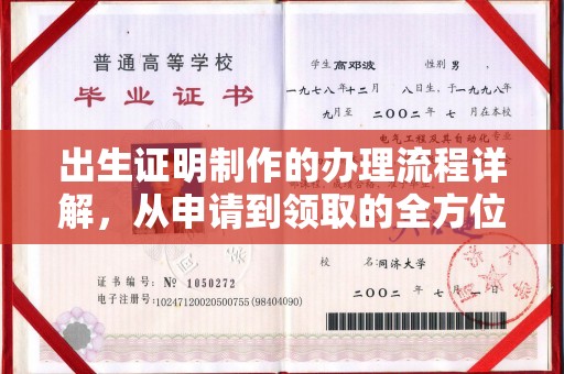 宜春出生证明制作的办理流程详解，从申请到领取的全方位指南