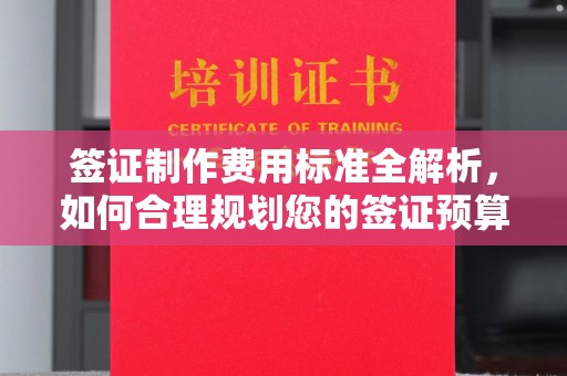 宜春签证制作费用标准全解析，如何合理规划您的签证预算？